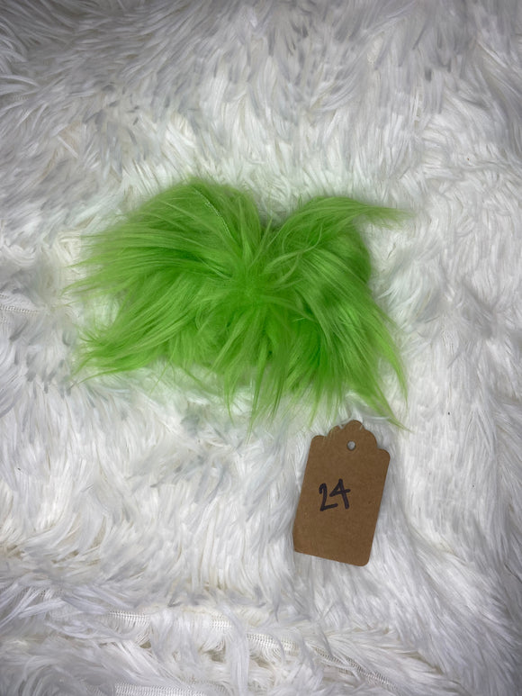 Green Fur 24 Clip