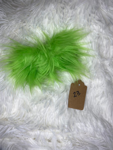 Green Fur 23 Clip