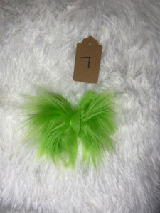 Green Fur 7 Clip