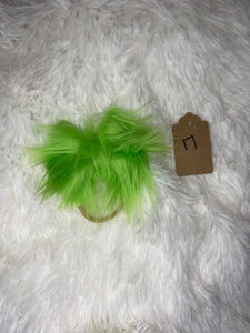 Green Fur 17 Nude Nylon