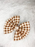 Brown Gingham