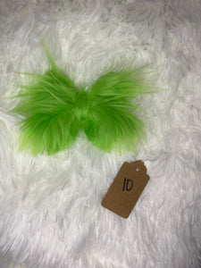 Green Fur 10 Clip