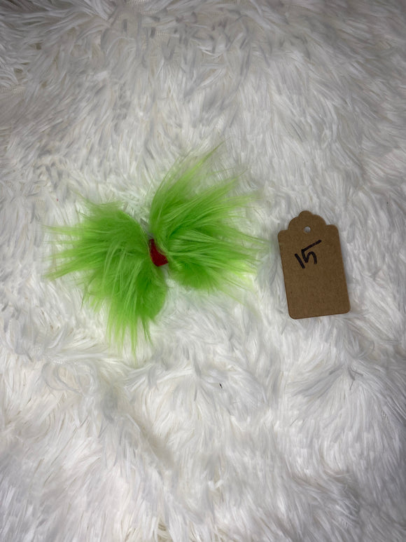 Green Fur 15 Clip