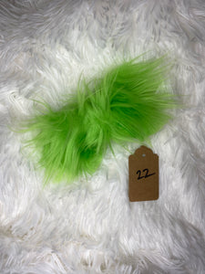 Green Fur 22 Clip