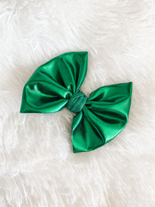 Green Swim Bow