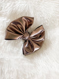 Brown Swim Bow