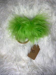 Green Fur 27 Nude Nylon