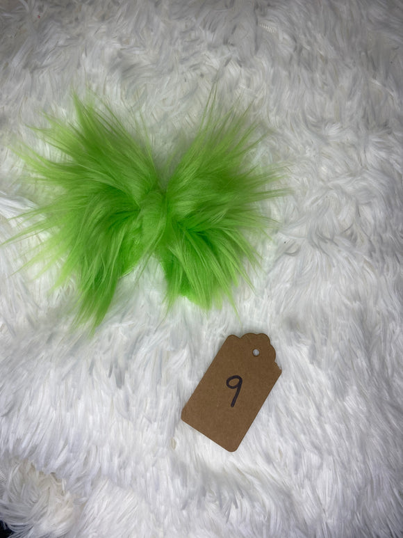 Green Fur 9 Clip