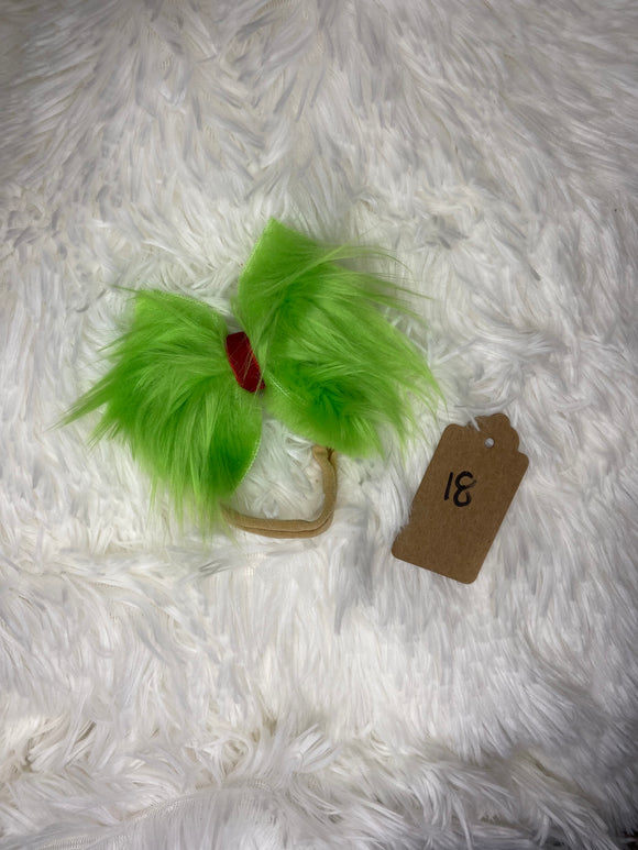 Green Fur 18 Nude Nylon