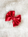 Matte Red Swim Bow